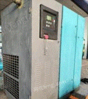 广东江门15千瓦二手空压机，工厂闲置出售