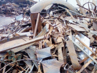 赣州回收机械拆废废铁60吨