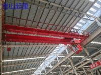 贵州毕节工地出售二手起重机QD型32/10吨跨度22.5米
