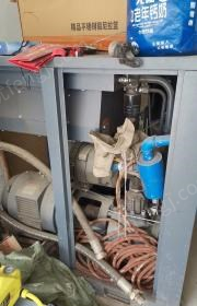 安徽宿州转让闲置6立方空气压缩机打拆设备一套