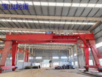 上海宝山起重贵州工地出售二手32TA型龙门吊跨度22.5米
