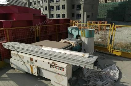 新疆乌鲁木齐急出售闲置2019年木工机械裁板机一台