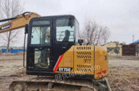 新疆塔城急售三一75个人二手挖掘机，勿扰