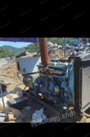 低价出售二手移动制砂机 鄂式破碎机 发电机组