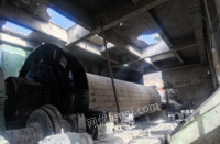 西藏拉萨水泥厂生产线3.2米*13米球磨机出售