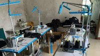 广西柳州一批服装厂设备转让，锁边机，平车，剪布机等 