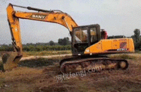 四川泸州急转工地土方机二手三一215挖掘机