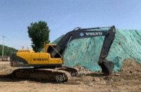 四川达州急转工地土方机二手沃尔沃240挖掘机