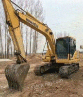 浙江杭州急转工地土方机二手小松130挖掘机