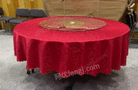 北京通州区加厚圆桌家用酒店餐桌带转盘桌子出售