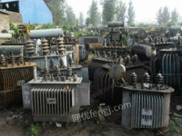 Hunan recycles a large number of discarded transformers