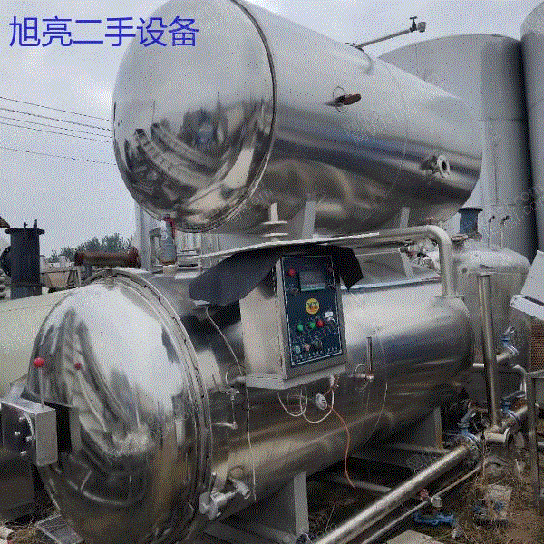市场库存二手1.32立方全自动高温灭菌锅