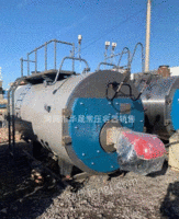 河北沧州出售1吨燃气蒸汽锅炉,2017年华跃生产