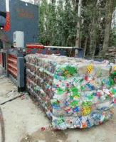 河南安阳一台多功能液压全自动塑料瓶打包机个人出售