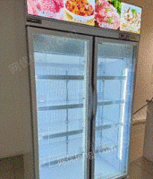 黑龙江哈尔滨出售自家使用的风冷的冷冻展示柜1m2，