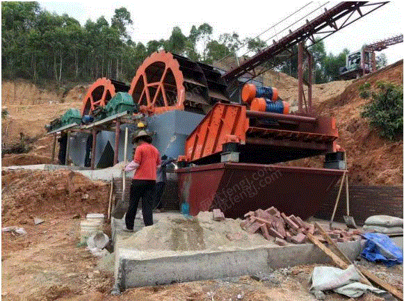 Recycle the whole equipment and materials of the sand and gravel factory at a high price