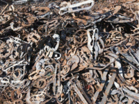 Baoshan District, Shanghai specializes in recycling 30 tons of scrap steel