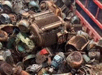 长期回收废电机 铜铁铝 不锈钢 塑料等