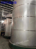 Sell a batch of food-grade 304L stainless steel storage tanks in liquor factories