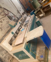 四川遂宁出售二手木工机器设备自动封边机，裁板锯，正在使用中
