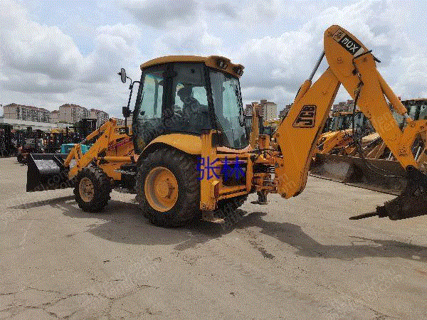 Buy second-hand Jessibo 3CX backhoe loader, busy at both ends