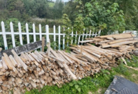 陕西汉中西乡大量出售二手工程方木模板4×6 4×7