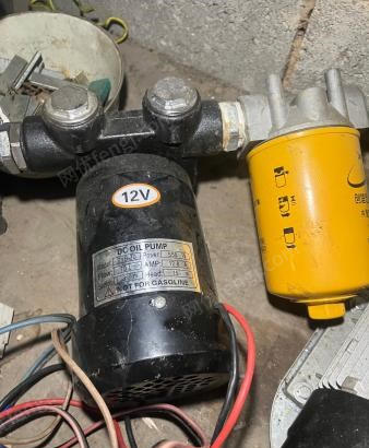 湖南长沙出售12V大功率油泵，家用每分钟70升