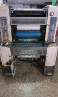 浙江温州转让桥本56单色进口印刷机