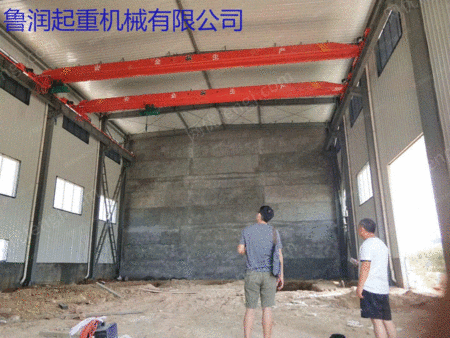 5トン10トンスパン19メートルの単梁クレーンを譲渡山東省泰安市
