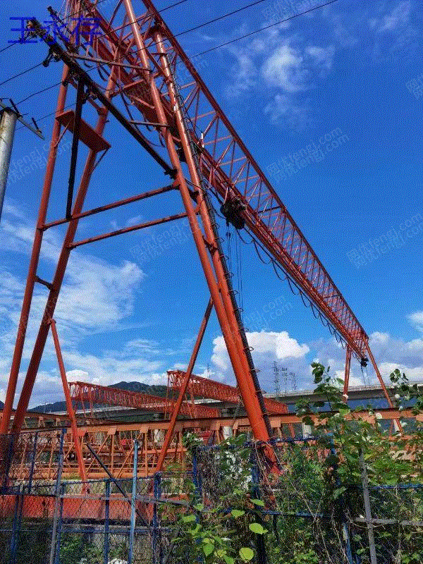 Sell second-hand gantry cranes with a span of 25 tons and a span of 28 meters