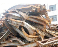 A large amount of scrap iron is recycled in Jiaxing, Zhejiang