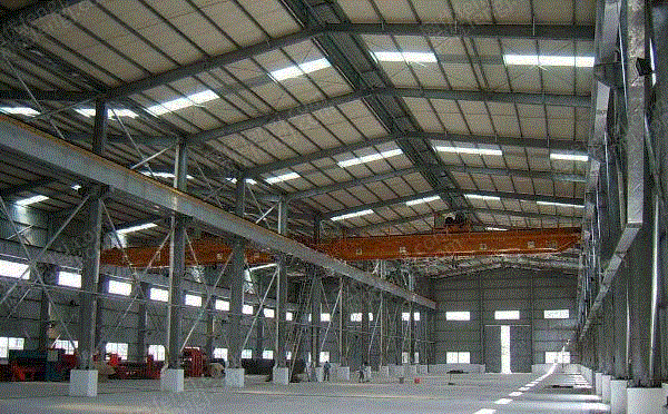 A large number of recycled steel structure factories in Jiaxing, Zhejiang Province