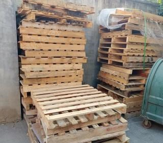 湖南郴州一批二手木制托盘出售,有意者可以过来面谈