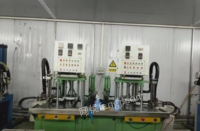 湖北宜昌出售生产工艺流程全套设备射蜡机双工位、中频炉、焙烧炉等