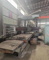 河北廊坊青岛永立2×4龙门铣,工厂在位出售
