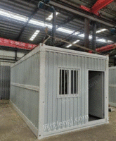 新疆阿勒泰住人集装箱活动房箱式房折叠房打包箱方舱宽度3m*长度6m*高度2.75m转让