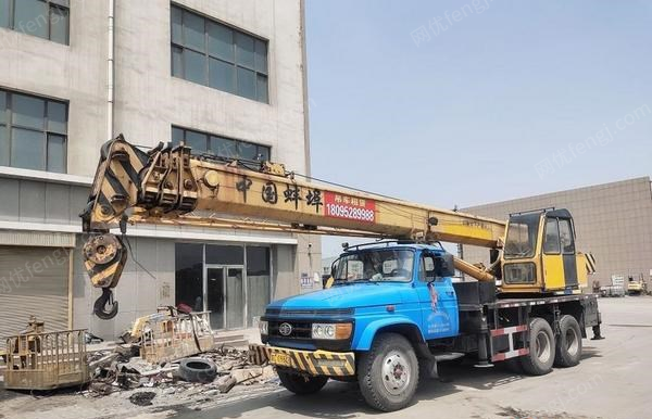 宁夏石嘴山出售08年蚌埠12吨吊车,手续齐全