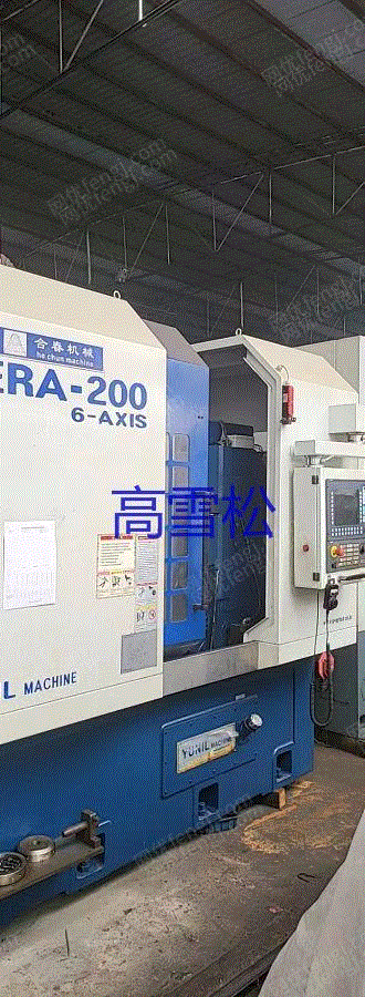 For sale: Korea Yanyi 6-axis high-speed HerA200x4 mode, with the highest spindle speed of 200O/min