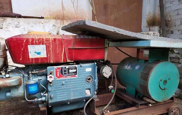 桂林地区出售闲置15千瓦柴油机三相发电机