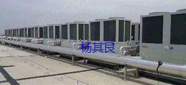Recycling large commercial central air conditioners at high prices in Shanghai