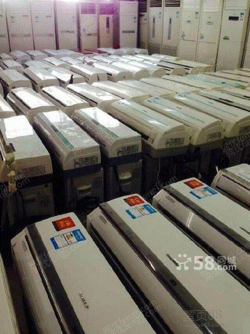 A batch of professional recycled waste air conditioners in Jiangsu