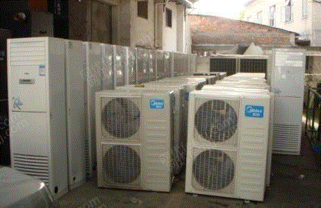 Long-term high-priced recycling of a batch of waste central air conditioners in Suzhou,