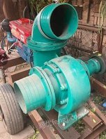 出售闲置柴油发动机抽水泵 马力足 口径大 带六米长抽水管