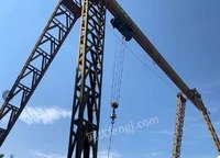 出售10吨龙门吊，宽19米，高13米，单边轨道长50米