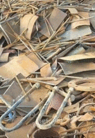 大量回收各种废铁 工地废钢筋