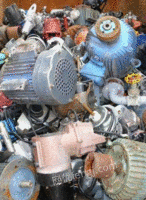 Weihai recycles a large number of waste motors