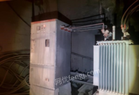 河南新乡出售全套变压器一台，900米高压电缆。