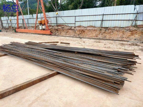 Qingyuan sells 7-8 tons of steel bars