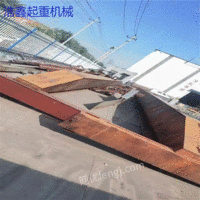 Handle a second-hand 10-ton single beam driving span of 22.2 meters