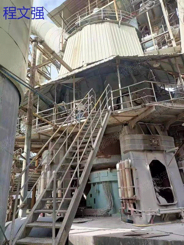 Sell second-hand slag vertical mill production line